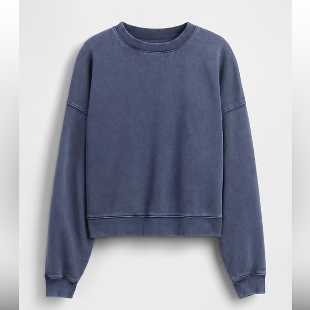 GAP VintageSoft Wedge Crewneck Sweatshirt